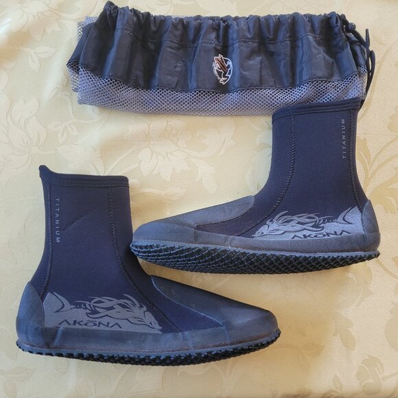 AKONA Titanium Scuba Diving Boots Mens Size 11 - Picture 5 of 5